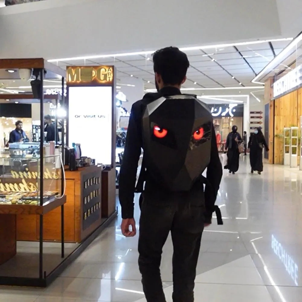 LED Bag Backpack | Eyes Bag | LED Rider Backpack