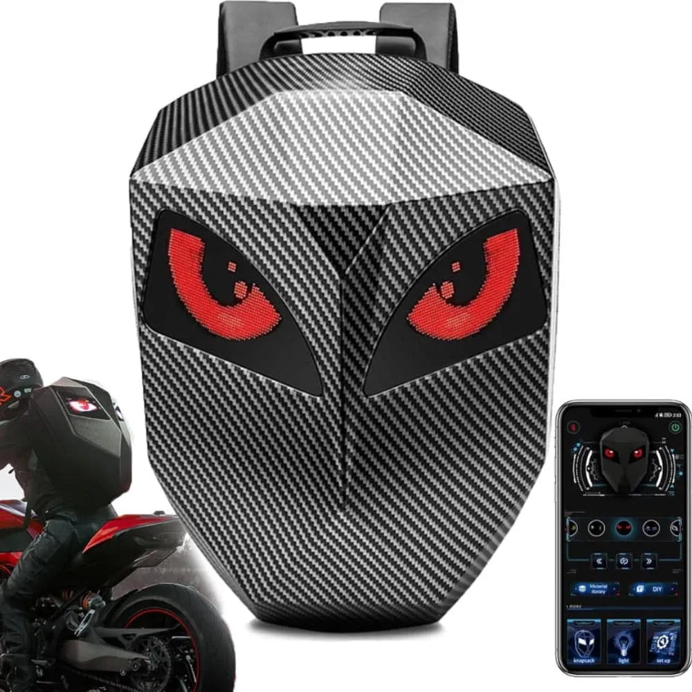 LED Bag Backpack | Eyes Bag | LED Rider Backpack